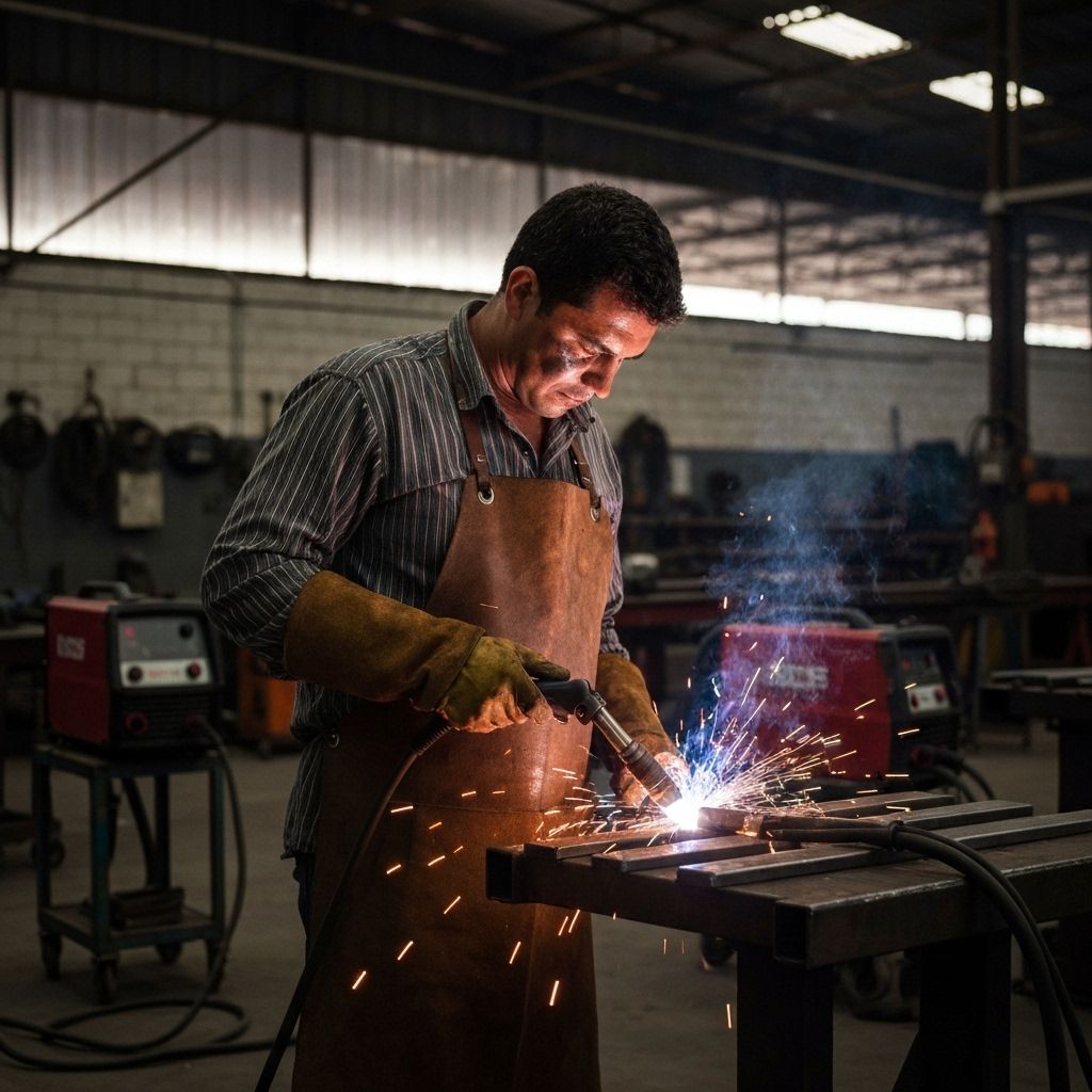 Soldador - RJ em oficina